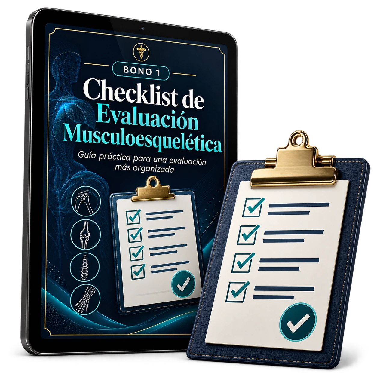 Mockup de Checklist de Evaluación Musculoesquelética